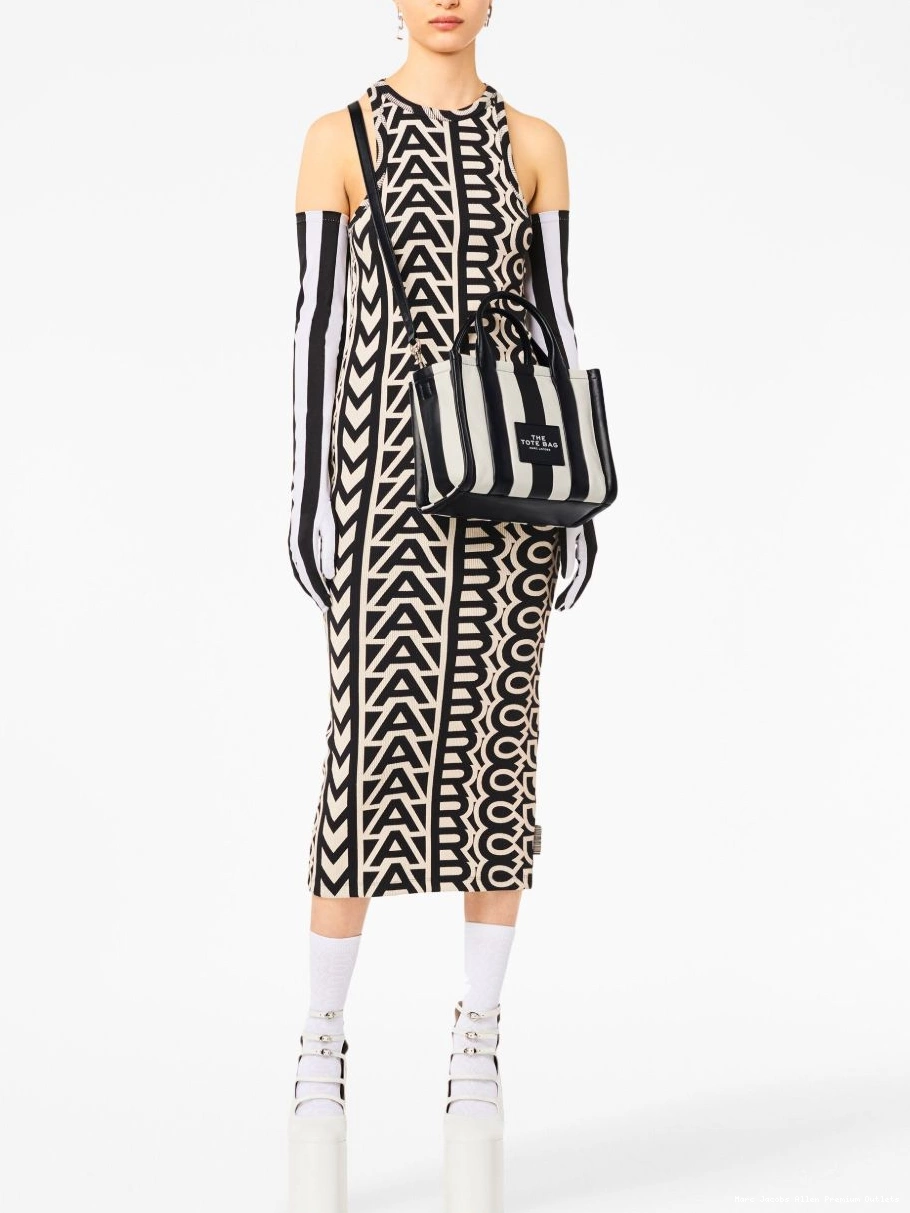 Affordable The Marc Tote Small Jacobs bag Women Striped 0715